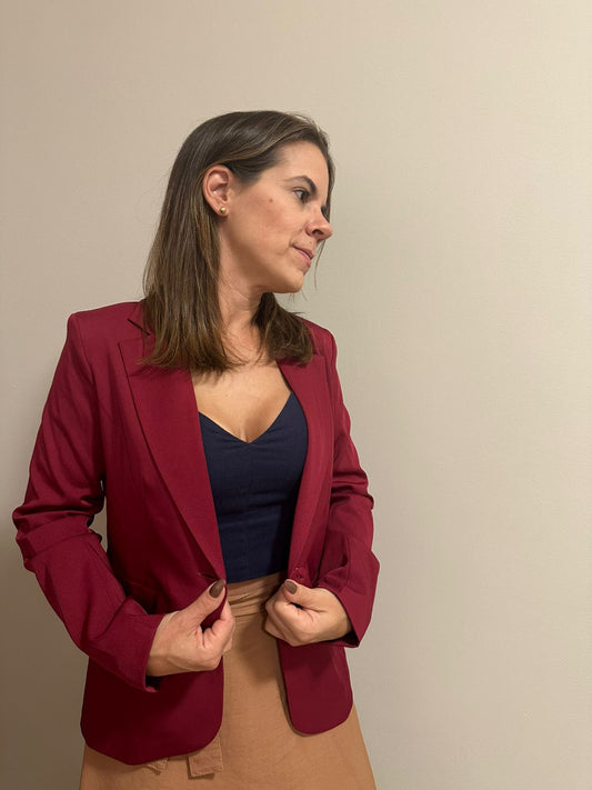 BLAZER FEMININO ALFAIATARIA