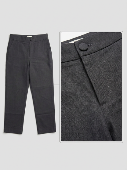 Calça Cigarrete Reta Alfaiataria | Leluce