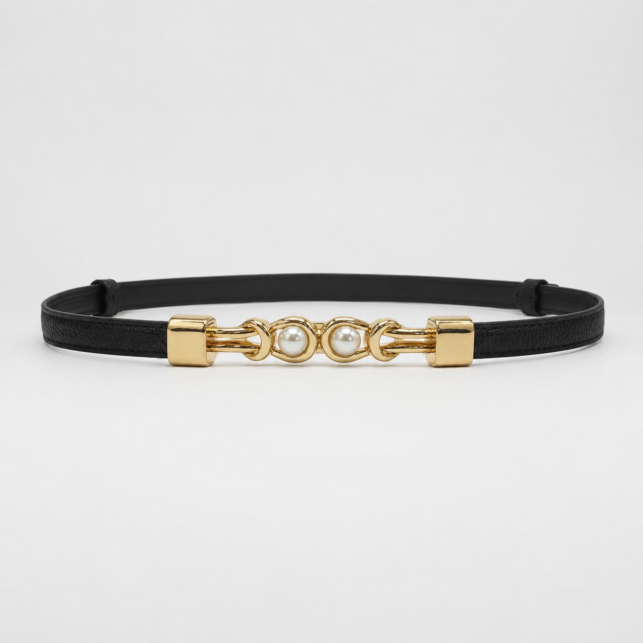 Cinto Pérola Minimal Dourado