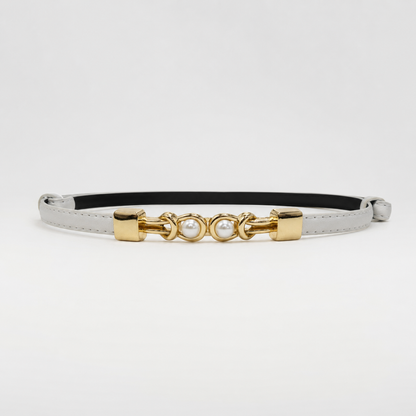 Cinto Pérola Minimal Dourado