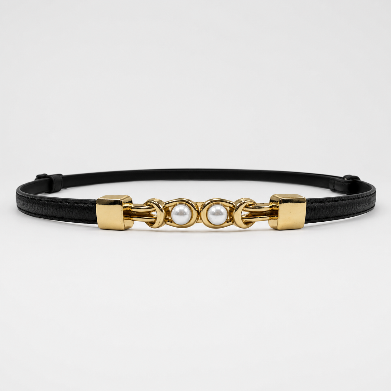 Cinto Pérola Minimal Dourado