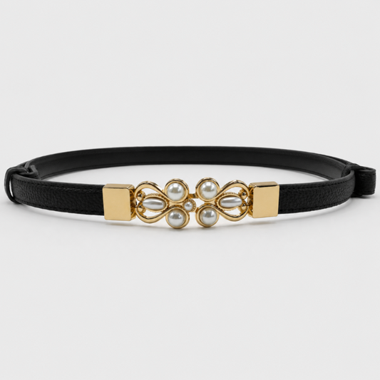 Cinto Pérolas Dourado