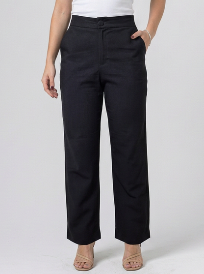 Calça Cigarrete Reta Alfaiataria | Leluce