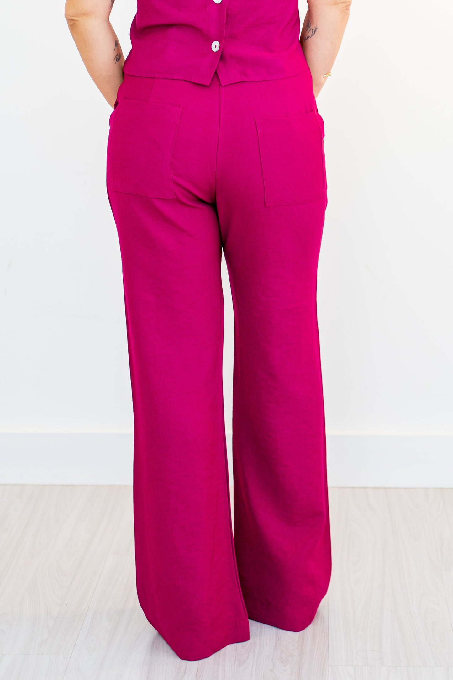 Calça Reta Alfaiataria Marrant