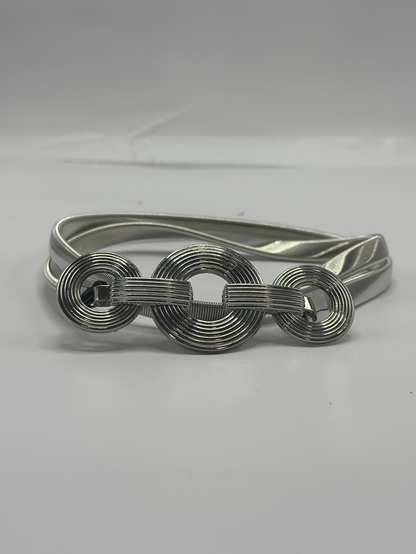 Cinto Feminino de Metal Fivela Redonda*