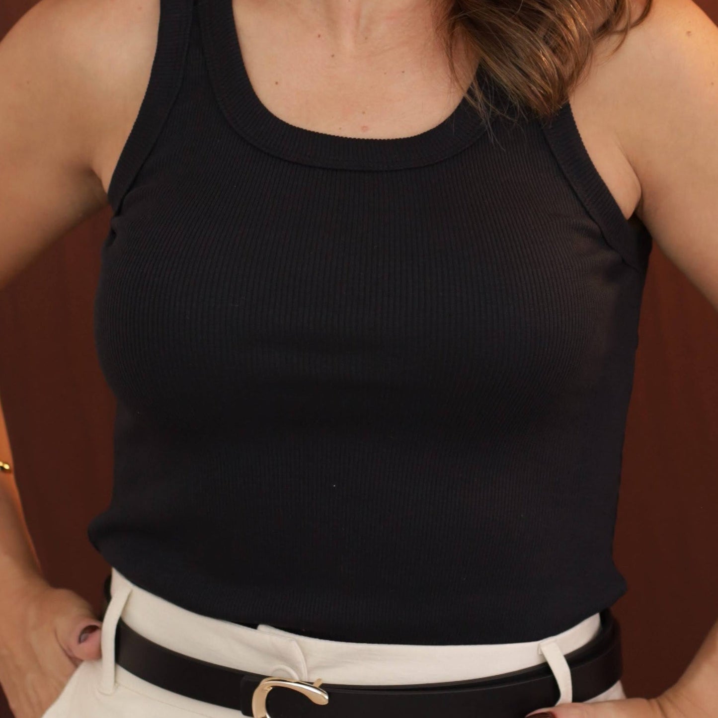 BLUSA REGATA CANELADA