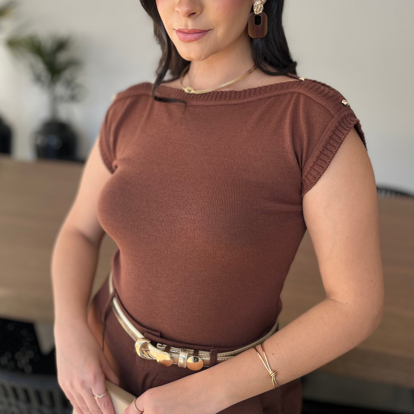 Blusa Tricot Elegance