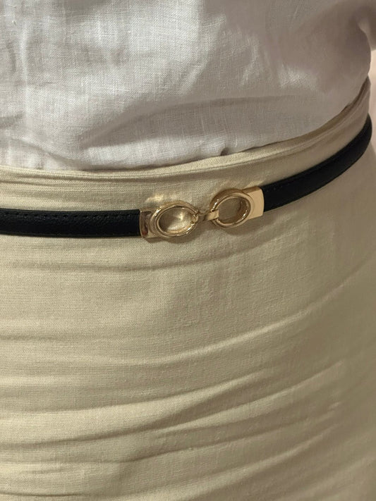 Cinto Argola Minimal Dourado